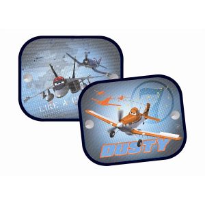 2 Rideaux Pare-soleil &Agrave; Ventouses Lat&eacute;raux Disney Planes 44 X 35 Cm - 4022123490106