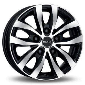 Jante Alu Mak Load5 7x17 5x118 Et45 Noir Mat Poli - 8030580229746