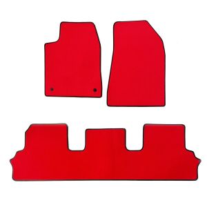 Jeu Complet De Tapis Sur Mesure Rouge En Moquette Couture - 2706134