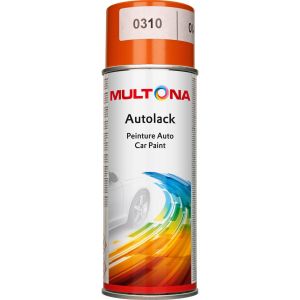 Bombe De Peinture Orange Brillant Multona 400 Ml 600310 - 4015962013100