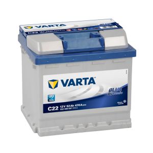 Batterie Varta C22 Blue Sli 52 Ah - 470 A - 4016987167564