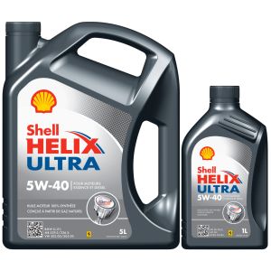 Huile Moteur Shell Helix Ultra 5w40 Essence 5 L + 2 L - 5011987077577