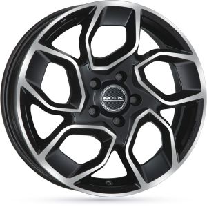 Jante Alu Mak Express 17 Pouces - 7x17 5x118 Et62 Noir Brillant - 8030580896184