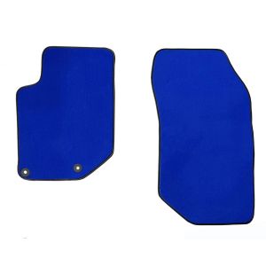 2 Tapis Avant Sur Mesure Bleu En Moquette Couture - 2706126