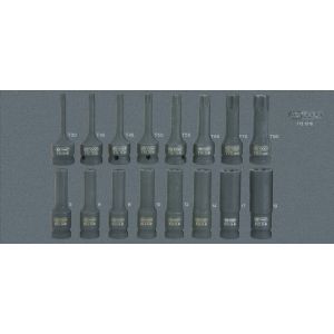 Module De Douilles &Agrave; Chocs 713.1016 1/2'' Ks Tools 16 Pi&egrave;ces - 4042146652558