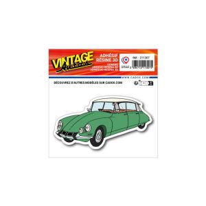 Adhésif Résine Citroen Ds 1967 Verte - 2793991