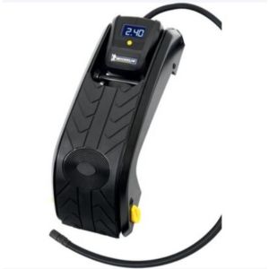 Pompe &Agrave; Pied Simple Corps Avec Manom&egrave;tre Digital Michelin - 3221320095164