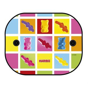2 Rideaux Pare-soleil &Agrave; Ventouses Haribo 44 X 36 Cm - 3221320080719