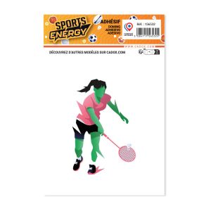 Sticker Joueuse Badminton - 2794047