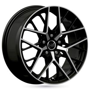 Jante Alu Infiny Tonix 19 Pouces - 8.5x19 5x112 Et45 Noir Face Polie - 2391941