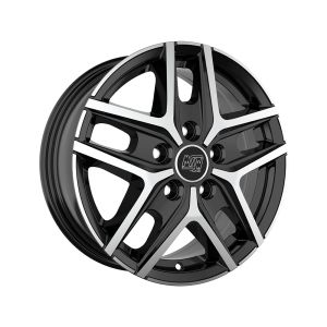 Jante Alu Msw Msw 40 Van 16 Pouces - 6.5x16 5x118 Et65 Noir Brillant - 8027529171174