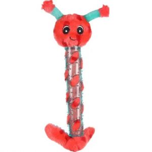 Jouet chien chenille peluche + TPR