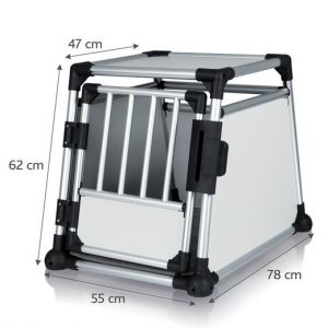 Cage de transport Alu Autobox pour chiens