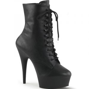 Bottines noires à lacet - Pointure : 37