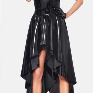 O JUPE VINYLE - Taille : S  36
