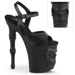 Nu-pied goth tête de mort - Pointure : 40