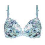 LISE CHARMEL soutien-gorge armatures R&ecirc;ve En Fleurs Bleu ciel - Taille 90B