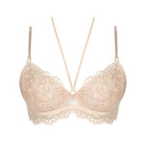 LISE CHARMEL soutien-gorge coques &Eacute;l&eacute;gance Artist Beige - Taille 85B