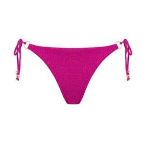 TRIUMPH bas de maillot de bain br&eacute;silien lacets Summer Sunset Fuchsia - Taille 38