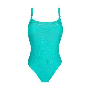 PRIMADONNA maillot de bain 1 pi&egrave;ce nageur sans armatures Delray Bleu turquoise - Taille 90C