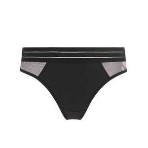 MAISON LEJABY tanga Nufit Garden Noir/Marron - Taille 36