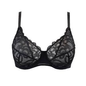 MAISON LEJABY soutien-gorge emboitant Sublime Noir - Taille 85C