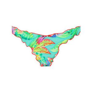 LULI FAMA bas de maillot de bain slip échancré Carribean Fantasy Multicolore - Taille S