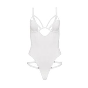 MAISON CLOSE maillot de bain 1 pièce armatures Fatale Blanc - Taille XS