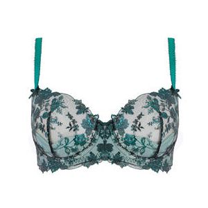 DITA VON TEESE soutien-gorge corbeille Victresse Bleu canard - Taille 85B
