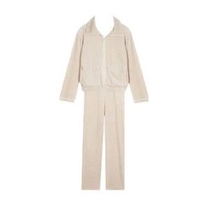 LE CHAT ensemble de détente veste en velours Country Beige - Taille 38