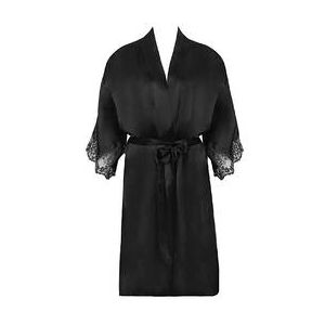 LISE CHARMEL d&eacute;shabill&eacute; en soie Splendeur Soie Noir - Taille 38