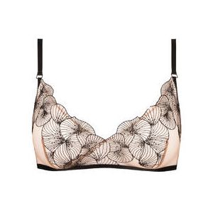 ATELIER AMOUR soutien-gorge sans armatures Menu Plaisir Noir/Nude - Taille S