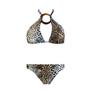 ACQUADICOCCO maillot de bain 2 pi&egrave;ces triangle Luxury Animalier Multicolore - Taille S