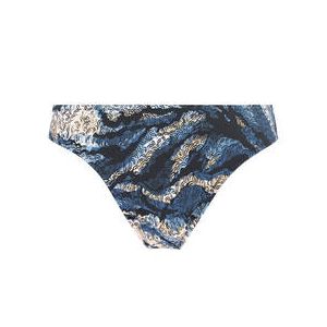 PAIN DE SUCRE bas de maillot de bain slip échancré Tizya Wave Bleu/Beige - Taille XS