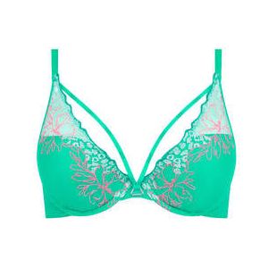 CHANTELLE soutien-gorge push-up Pulp Spice Vert/Rose - Taille 85A