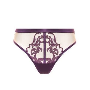 PRELUDE slip br&eacute;silien Venus Violet fonc&eacute; - Taille S