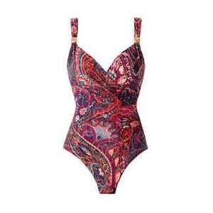 MIRACLESUIT maillot de bain 1 pièce gainant Siren  armatures Dynasty Multicolore - Taille 40