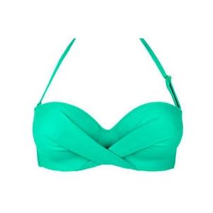 ANTIGEL haut de maillot de bain bandeau coques La Chiquissima Vert d'eau - Taille 85B