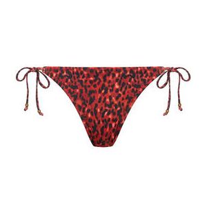 TRIUMPH bas de maillot de bain slip lacets Midnight Swim Rouge/Noir - Taille 38