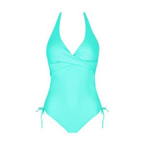 ANTIGEL maillot de bain 1 pièce décolleté sans armatures La Chiquissima Bleu turquoise - Taille 1