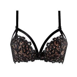 DITA VON TEESE soutien-gorge corbeille Dahlia Noir opaque - Taille 85B