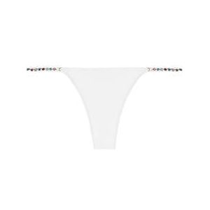 PAIN DE SUCRE bas de maillot de bain slip échancré Shiva Sensitive Uni Life Blanc - Taille M