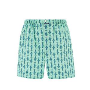 ARTHUR cale&ccedil;on homme en coton Bandol Bleu turquoise - Taille M