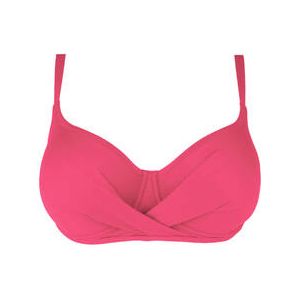 ANTIGEL haut de maillot de bain corbeille fitting La Chiquissima Rose tyrien - Taille 85D