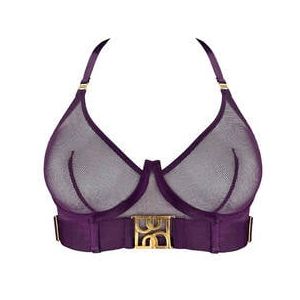 BORDELLE soutien-gorge bustier Nara Violet foncé - Taille S