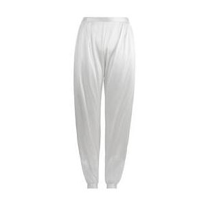MARJOLAINE pantalon en soie Valeria Blanc - Taille 36