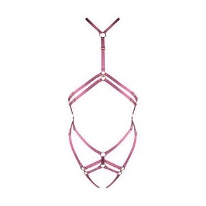 BORDELLE body harnais Melusina Rose - Taille S