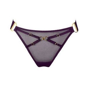 BORDELLE tanga Nara Violet foncé - Taille S
