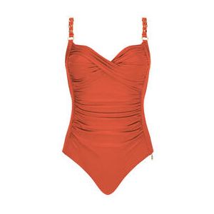 SUNFLAIR maillot de bain 1 pi&egrave;ce sans armatures Sicily Orange sanguine - Taille 38/B