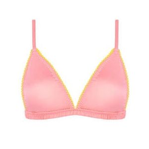 MEY soutien-gorge triangle Poetry Glossy Jaune/Rose - Taille S